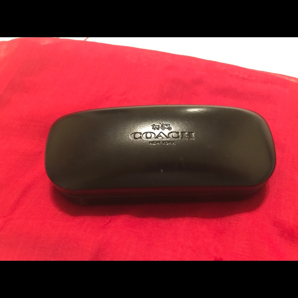 Black Coach Sunglasses Case